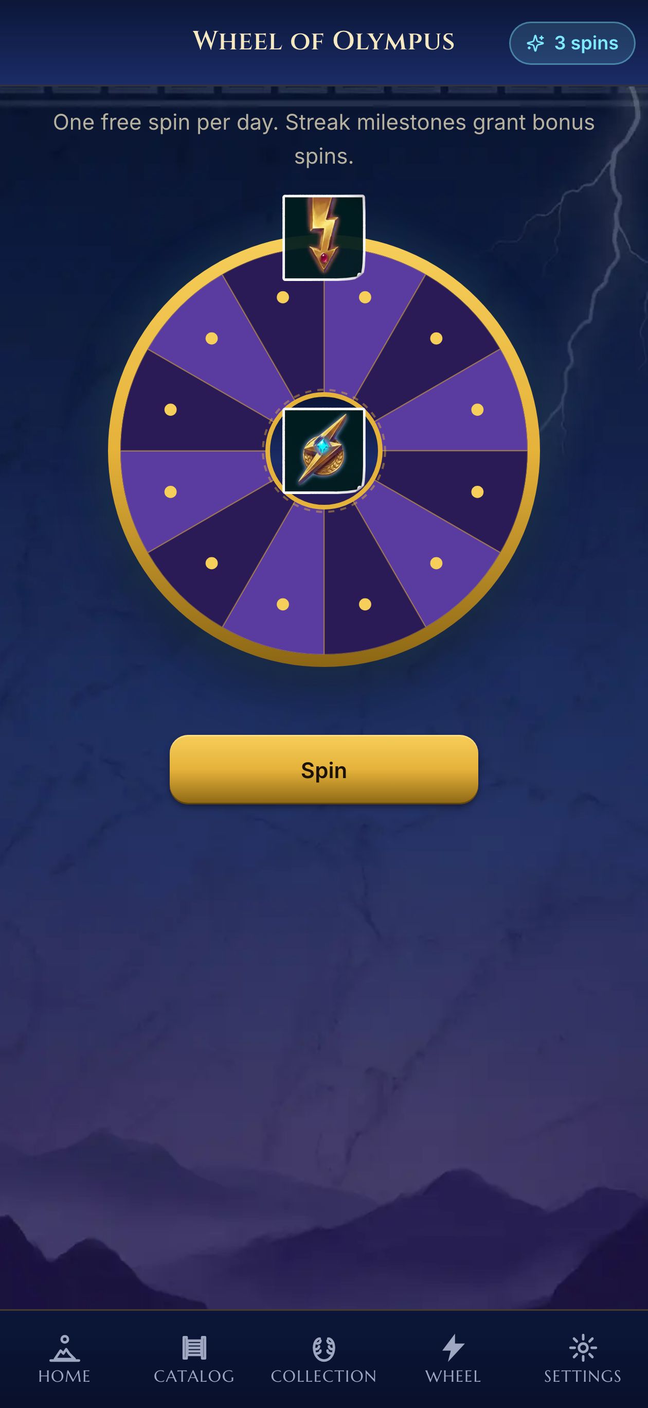 Wheel of Olympus